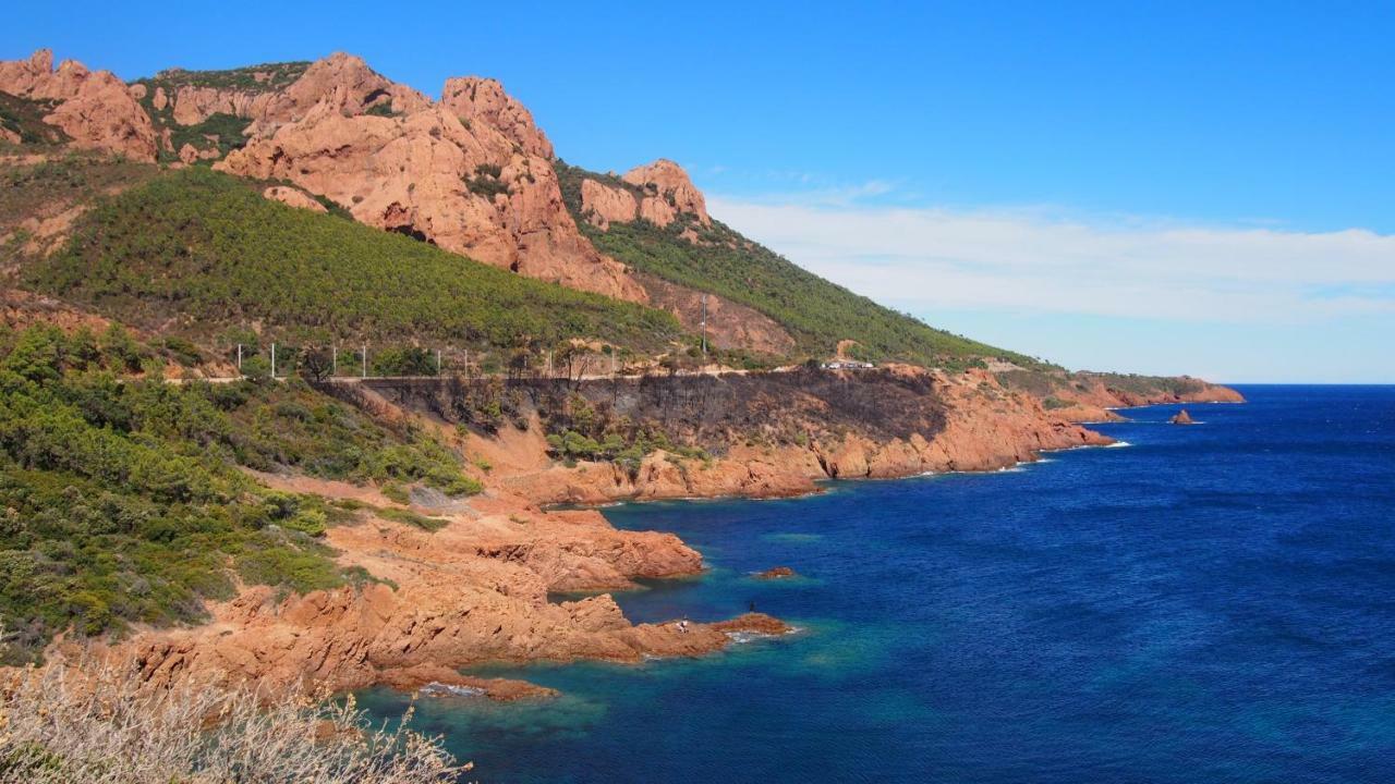 Rochemarine Panoramic Lejlighed Théoule-sur-Mer Eksteriør billede